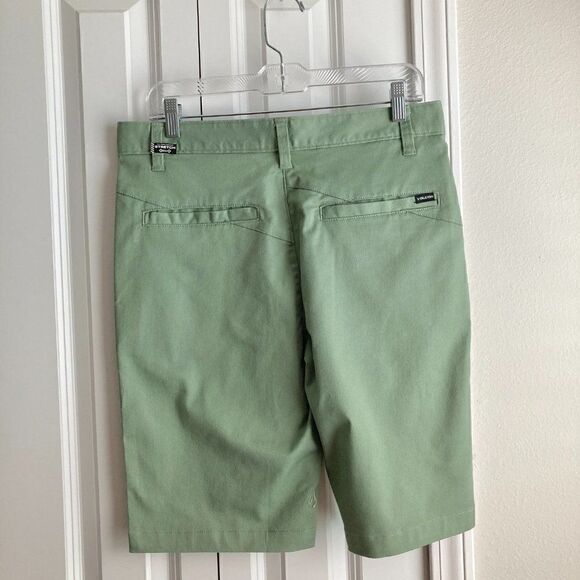Volcom Men's VMonty stretch shorts Cactus Green NWT size 30 - Picture 4 of 8